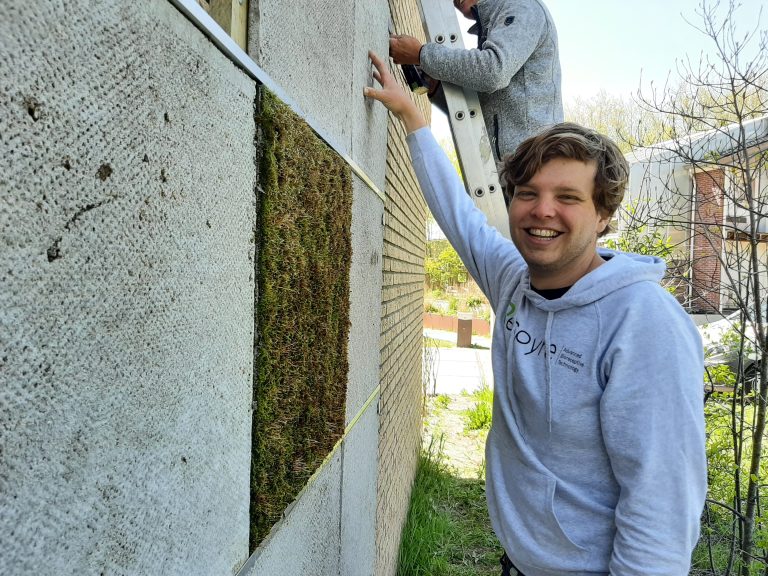 Innovatie mosbeton - The Green Village TU Campus Delft
