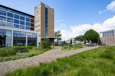 Innovatiedatabase rooftoplocatie gastheer voor het hele gebied