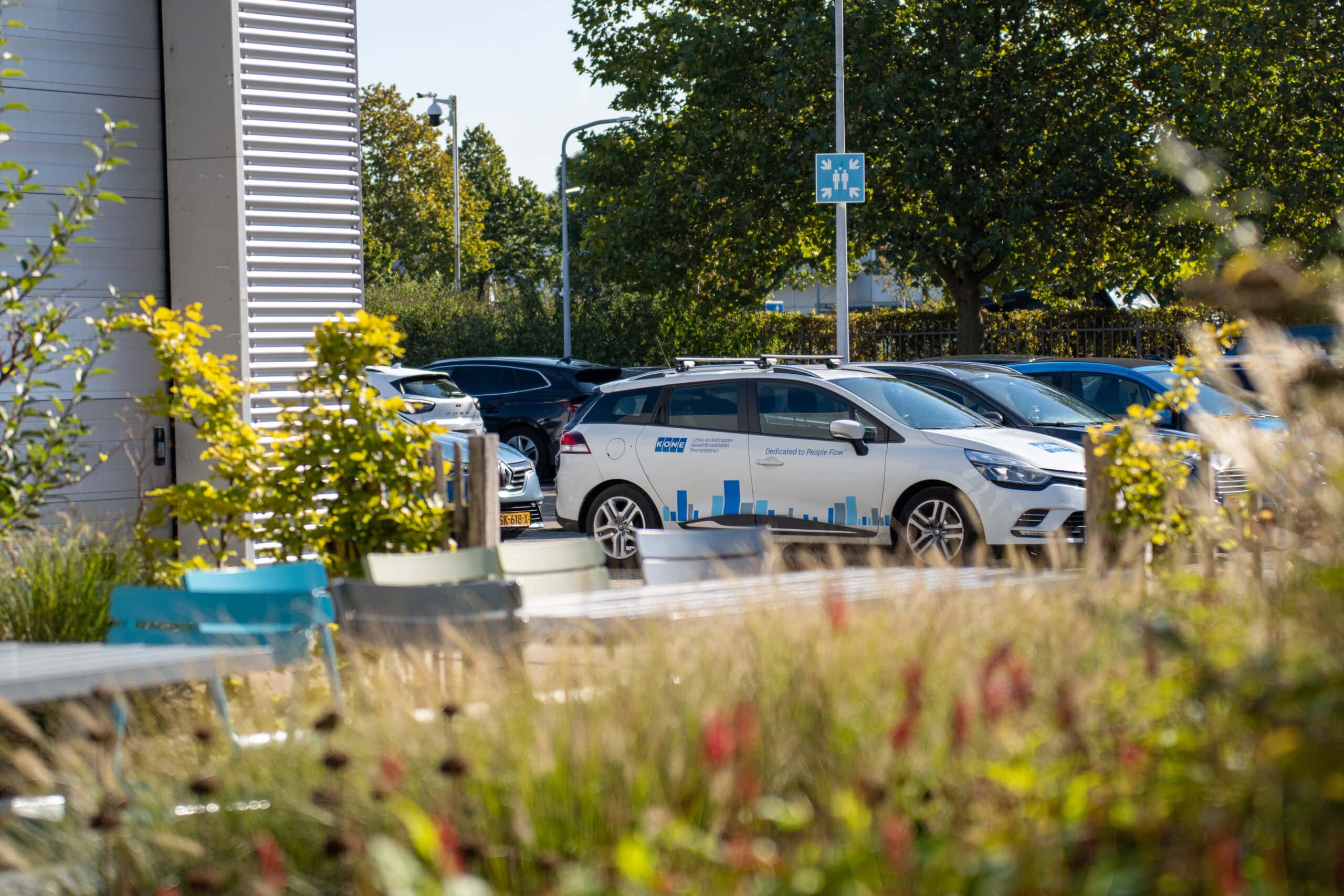 Groen parkeren Kone