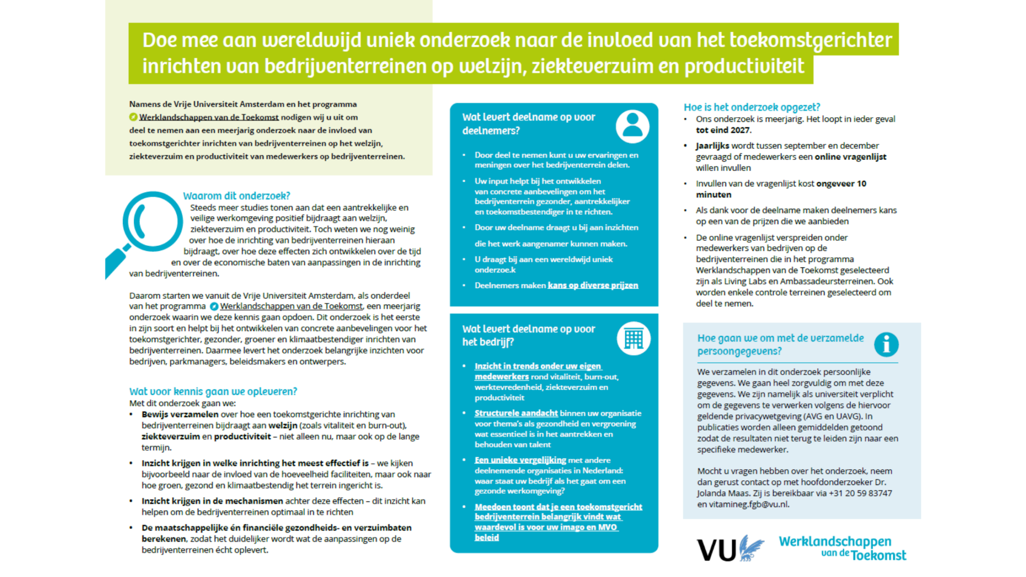 Innovatieve bedrijfsterreinen ontwerpen voor welzijn, duurzaamheid en productiviteit.