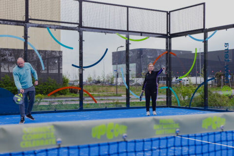 Innovatie Full-service flexibele popup padelbanen