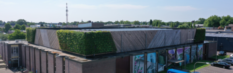 Innovatie Groene gevel versterkt concreet meetbaar biodiversiteit