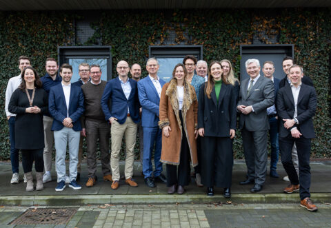 Innovatieve professionals op het Ambassadeursterrein Nijverkamp Ambacht voor duurzame werklandschapp.